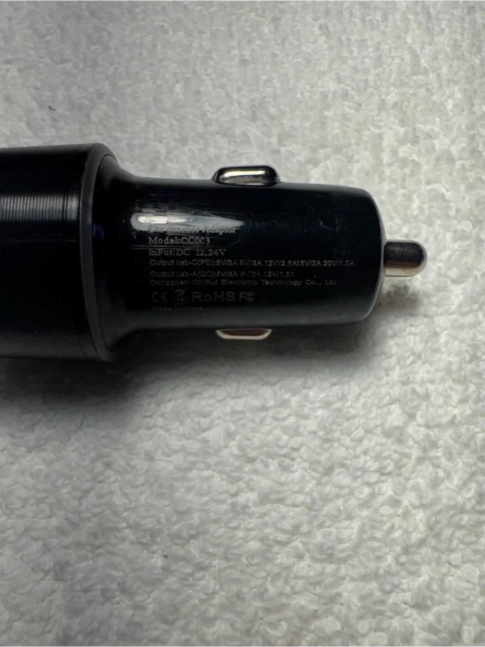 Meagoes USB C Car Charger, 48W 2-Port Fast Charging Adapter